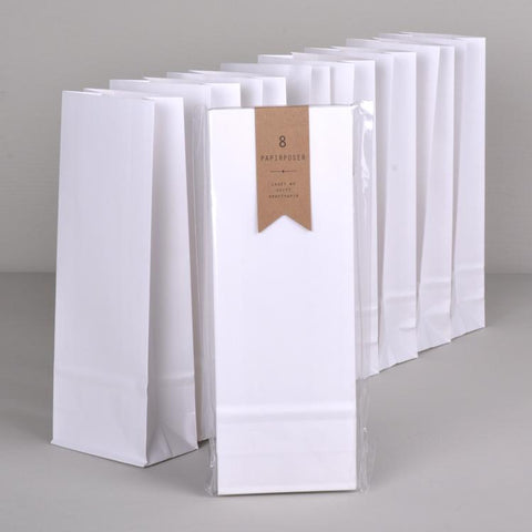 Stefan papir - papirposer hvit - Norway designs
