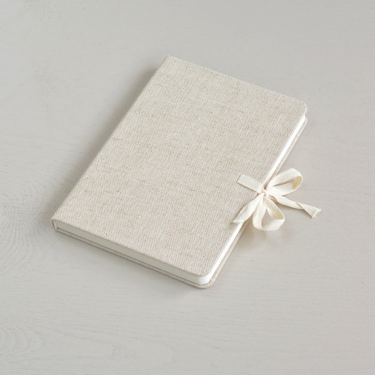 Notatbok Linen Notebook A5 Unlined – Norway Designs